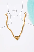 Christina Caruso Woven Heart Necklace