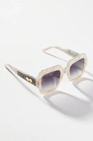 Transparent Bridgette Sunglasses