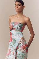 AFRM Rosalie Strapless Drop-Waist Maxi Dress