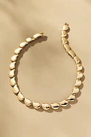 Sculptural Bean Collar Necklace