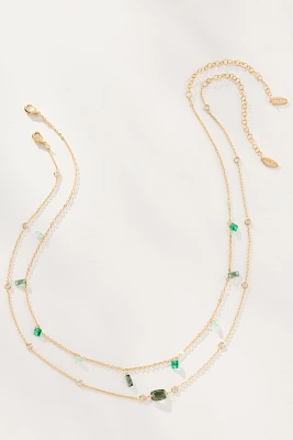 Baguette Crystal Necklace