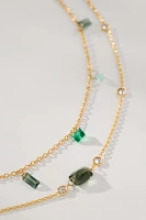 Baguette Crystal Necklace