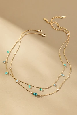Baguette Crystal Necklace