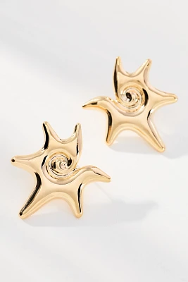 Sunburst Post Earrings