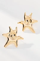 Sunburst Post Earrings