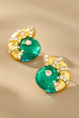 8 Other Reasons Spiral Shell Stud Earrings