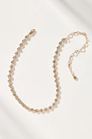 Ettika Crystal Disc Link Necklace