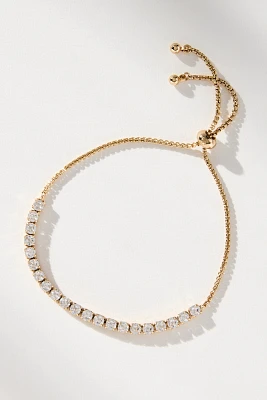 Ettika Adjustable Dainty Crystal Bracelet
