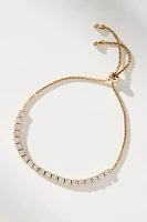 Ettika Adjustable Dainty Crystal Bracelet