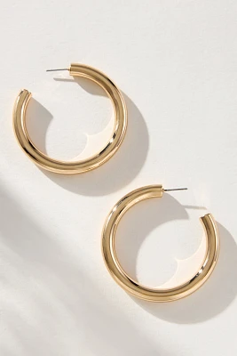 Ettika Large Thick Classic Hoop Earrings