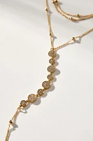 Ettika Bali Dreams Crystal Layered Lariat Necklace