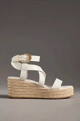 Schutz Harper Flatform Wedge Sandals
