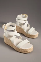 Schutz Harper Flatform Wedge Sandals