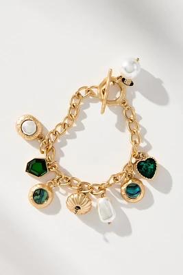 8 Other Reasons Chunky Pearl Charm Bracelet