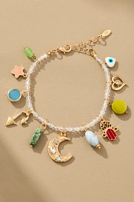 8 Other Reasons Moon Charm Bracelet