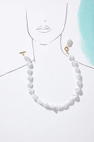 8 Other Reasons Chunky Pearl Necklace