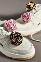 Satin Rose Shoe Charms
