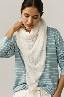 Crochet Triangle Scarf