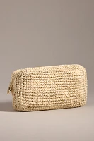 Stoney Clover Lane Raffia Small Pouch