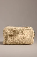 Stoney Clover Lane Raffia Small Pouch