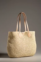 Stoney Clover Lane Beach Raffia Tote