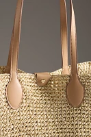 Stoney Clover Lane Beach Raffia Tote