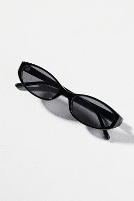 Reality Eyewear Velvet Kitten Slim Oval Sunglasses