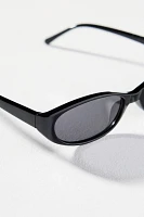 Reality Eyewear Velvet Kitten Slim Oval Sunglasses