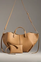 Top-Handle Long Tote