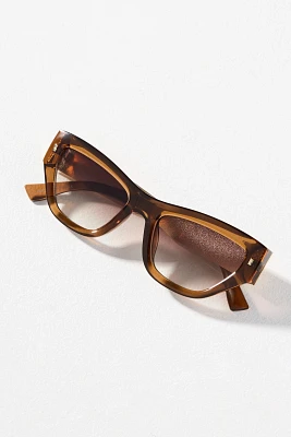 I-SEA Translucent Metal Cat-Eye Sunglasses