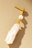Jackie Mack Molten Pearl Drop Earrings