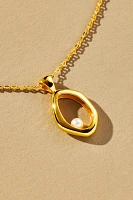 Jackie Mack Pearl Pendant Necklace