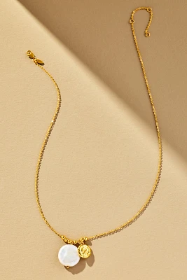 Jackie Mack Pearl Charm Elysia Necklace