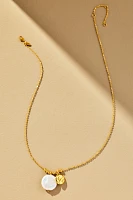 Jackie Mack Pearl Charm Elysia Necklace