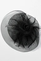 Mesh Feather Fascinator