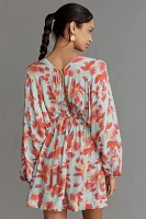 Pranella Astra Tahiti Days Printed Mini Kaftan