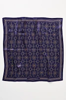 Elegancia Tropical Royal Labyrinth Silk Scarf