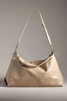 Melie Bianco Faux-Leather Slouchy Bag