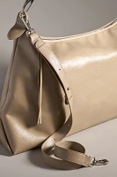 Melie Bianco Faux-Leather Slouchy Bag
