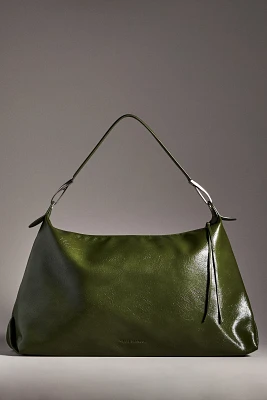 Melie Bianco Faux-Leather Slouchy Bag