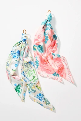 Gardenia Floral Hair Scarf