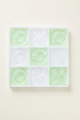 Marble Acrylic Tic-Tac-Toe Board Game