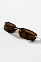 Fifth & Ninth Zuri Rectangle Sunglasses