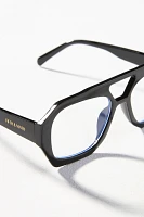 Fifth & Ninth Geo Aviator Sutton Blue Light Glasses