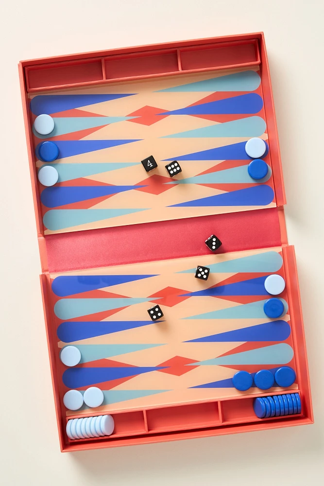 Printworks Classic Art of Backgammon Board Game