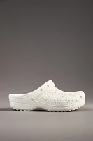 Crocs Classic Floral Cutout Clogs