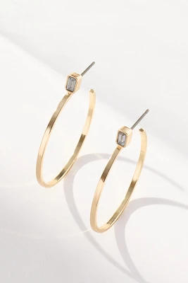 Beaded Hoop Earrings