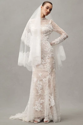 Watters Frances Fingertip Veil