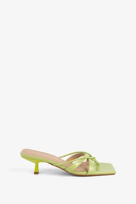 Intentionally Blank Eli Thong Kitten Heels