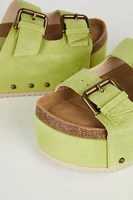 Intentionally Blank Cooper-2 Platform Slide Sandals